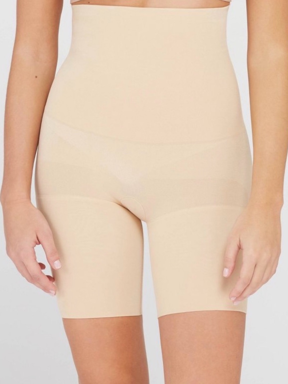 Assets by SPANX Seamless Shaping Tummy Control High Waisted in Light Beige